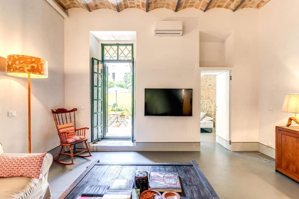 Lägenhet Trastevere 2 Bdr Orto Botanico With Private Patio *