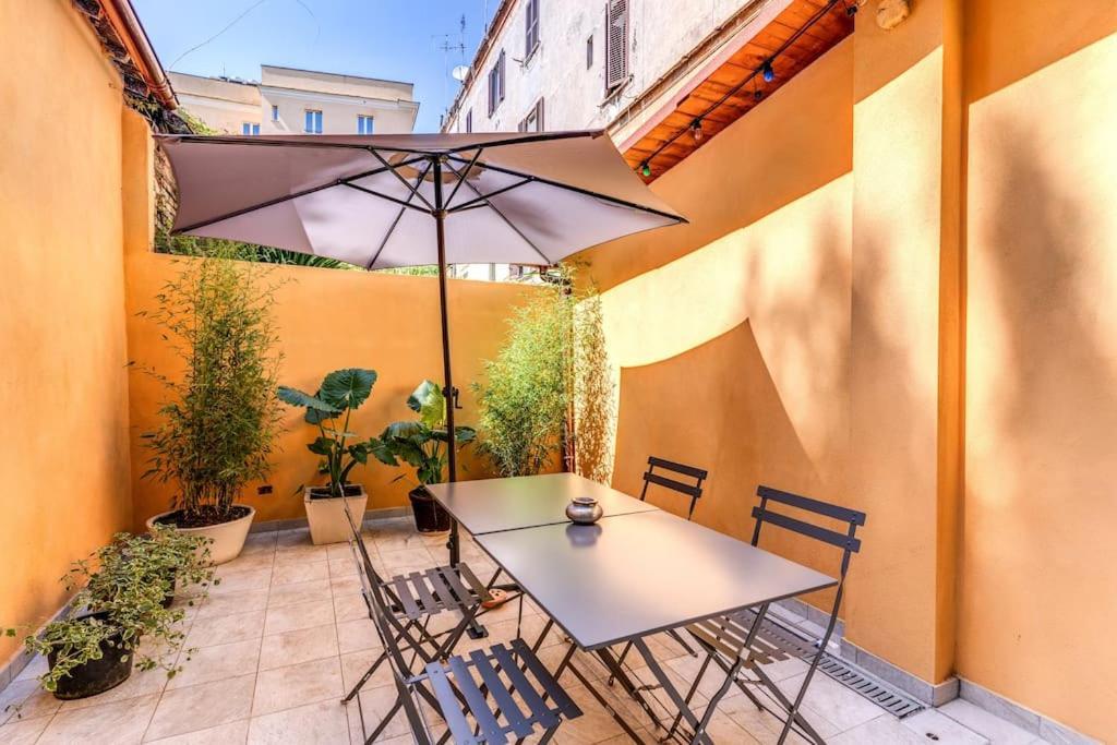Trastevere 2 Bdr Orto Botanico With Private Patio Lägenhet